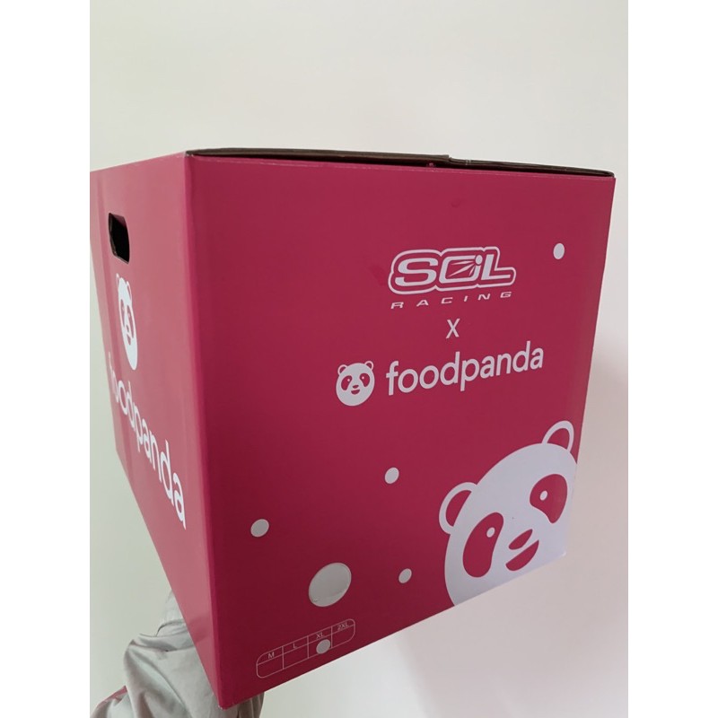 foodpanda &amp; SOL 聯名款安全帽 so-7 so-7e
