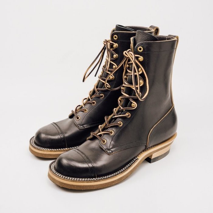 {BTO}【Rolling Dub Trio】Roots 8.5 HIGH BOOTS 義大利馬皮傘兵靴工作靴