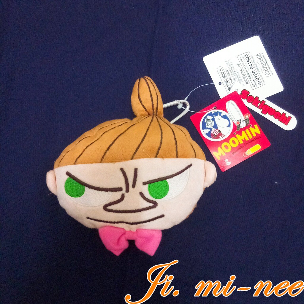 日本正版 嚕嚕米 小不點 伸縮票卡夾 悠遊卡夾 Moomin 姆明