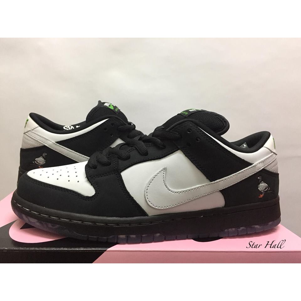 NIKE SB DUNK LOW PRO OG QS 黑白 熊貓 鴿子 BV1310-013