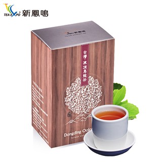新鳳鳴 凍頂烏龍茶300克 木紋精緻紙盒包裝 中烘焙半生熟茶\金黃湯色 輕焙順口甘醇濃香 臺茶溯源 優質茶高山茶臺灣茶