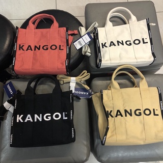 KANGOL 帆布袋 可背 可提 側背包 型號 6155170920 6155170932 6155170942