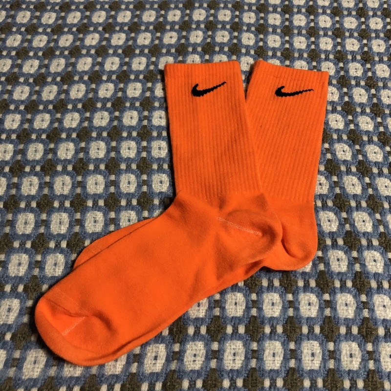 NIKE 橘色長襪🧦