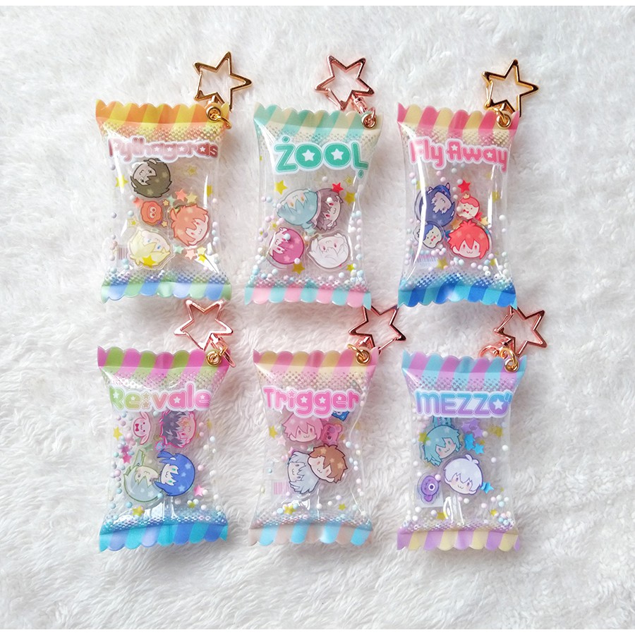 IDOLiSH7 糖果包-TRIGGER、Re:vale、ŹOOĻ、mezzo"、Fly Away、Pythagoras