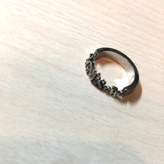 ［二手精品］Agnes b. 品牌戒指 戒指直徑1.6cm