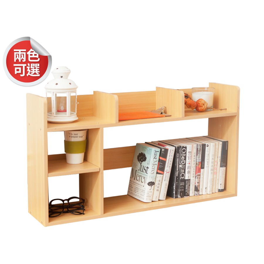 【台灣製造 木質感】桌上型書架 桌上書架 書架 桌上架 書桌 雜誌架 書架桌上收納