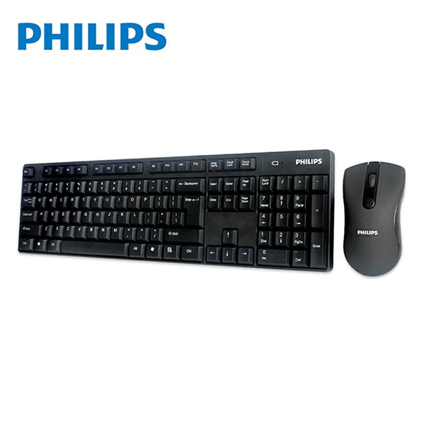 PHILIPS飛利浦 無線鍵盤滑鼠組 SPT6501 免運