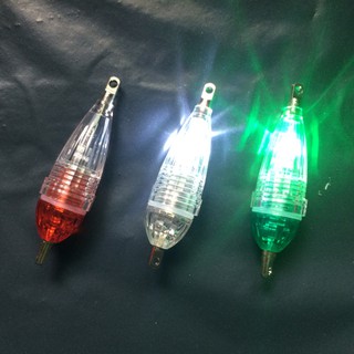 誘魚燈 白帶魚 LED 水中集魚燈 6cm 附送電池