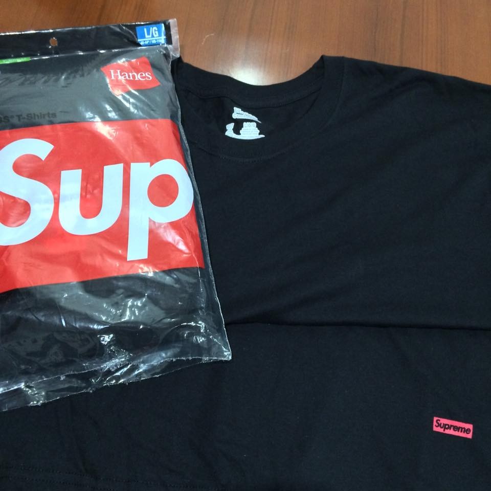 supreme hanes 3 pack