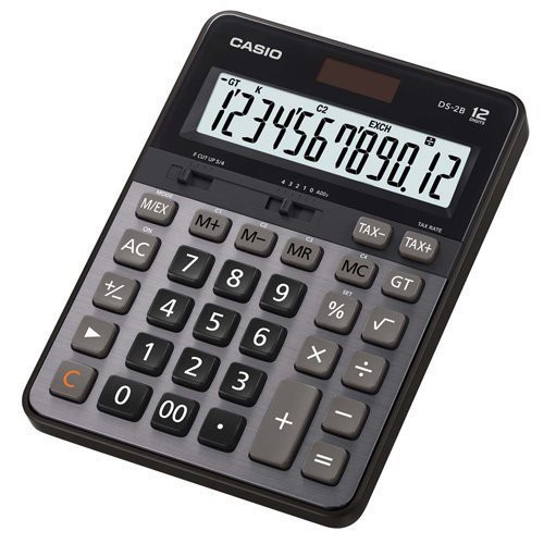 【免運】【CASIO】【含稅】卡西歐 DS-2B 商用12位數計算機 附原廠保固卡 兩年保固