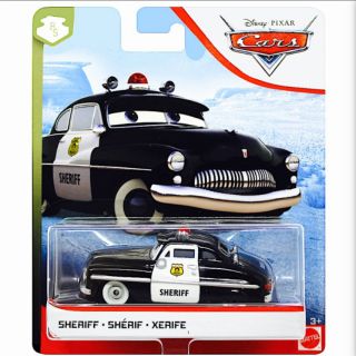 【MATTEL正版】CARS 汽車總動員 1:55 合金車 SHERIFF 警長 美泰兒