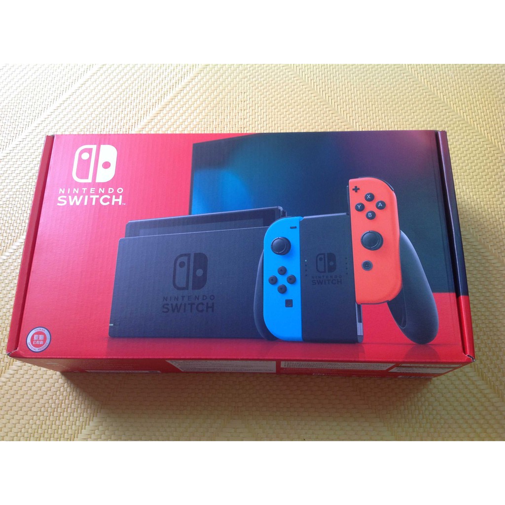 Nintendo Switch NS 主機  全新未拆  電力加強版  紅藍色  台灣公司貨