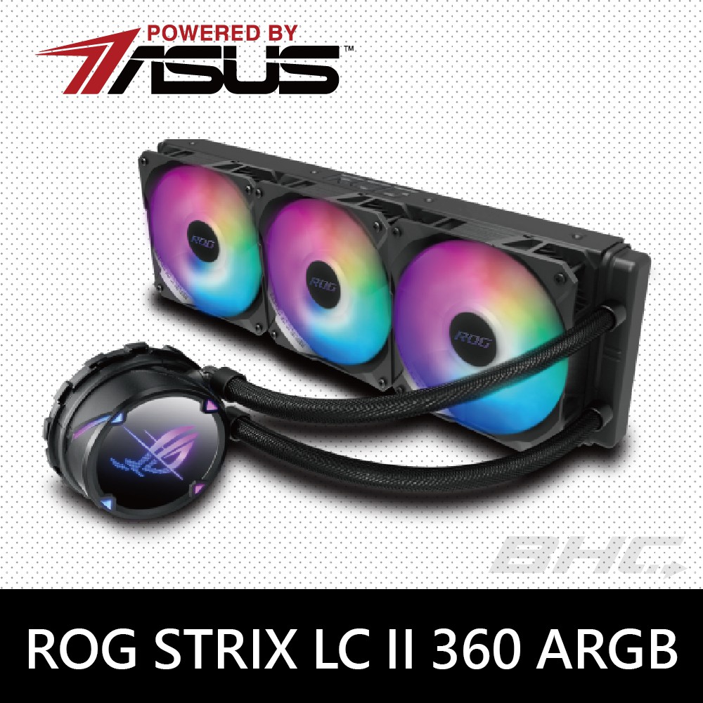 華碩 ROG STRIX LC II 360 ARGB 一體式 CPU水冷式散熱器
