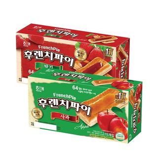 【蝦皮特選】韓國 海太 HAITAI 法國派 蘋果/草莓 口味(15入/盒)
