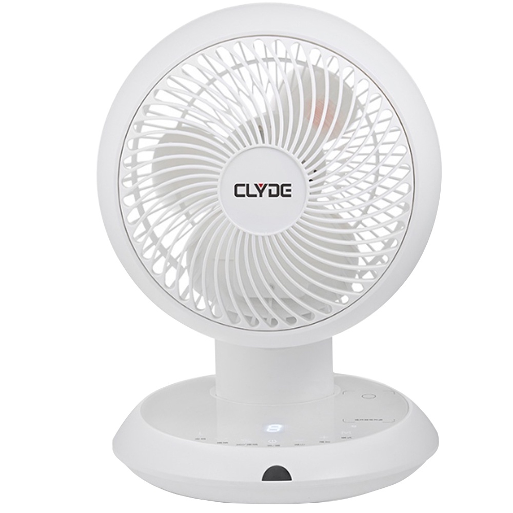 CLYDE克萊得 10吋360°遙控陀螺DC循環扇.電風扇 CD-EF0470