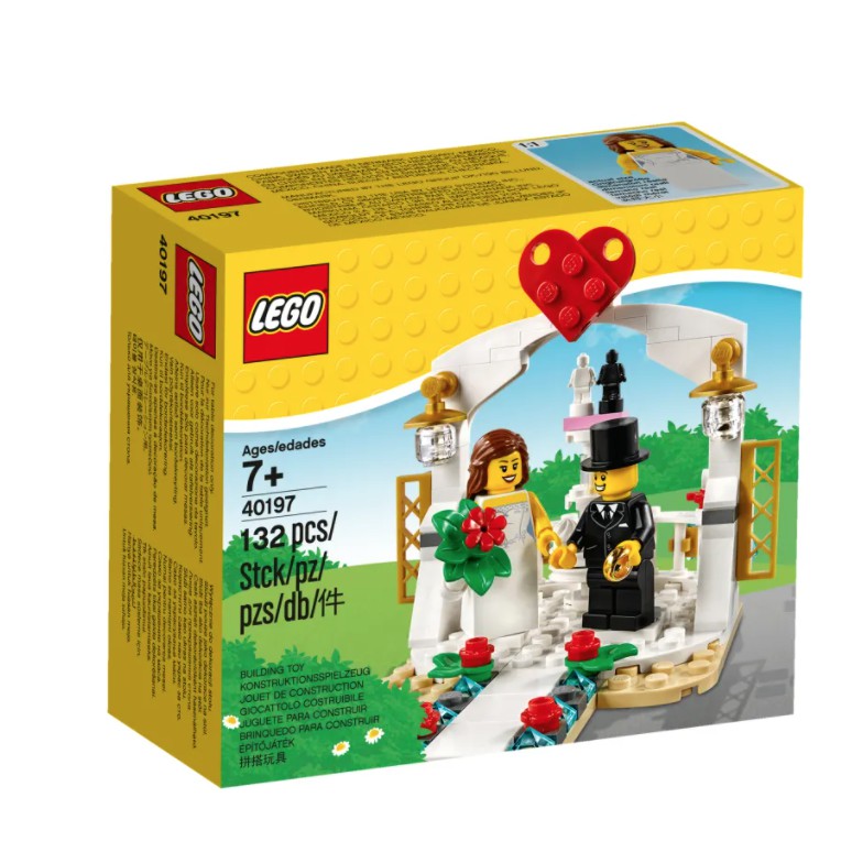 LEGO 40197 婚禮 結婚記念組 Wedding Favor Set