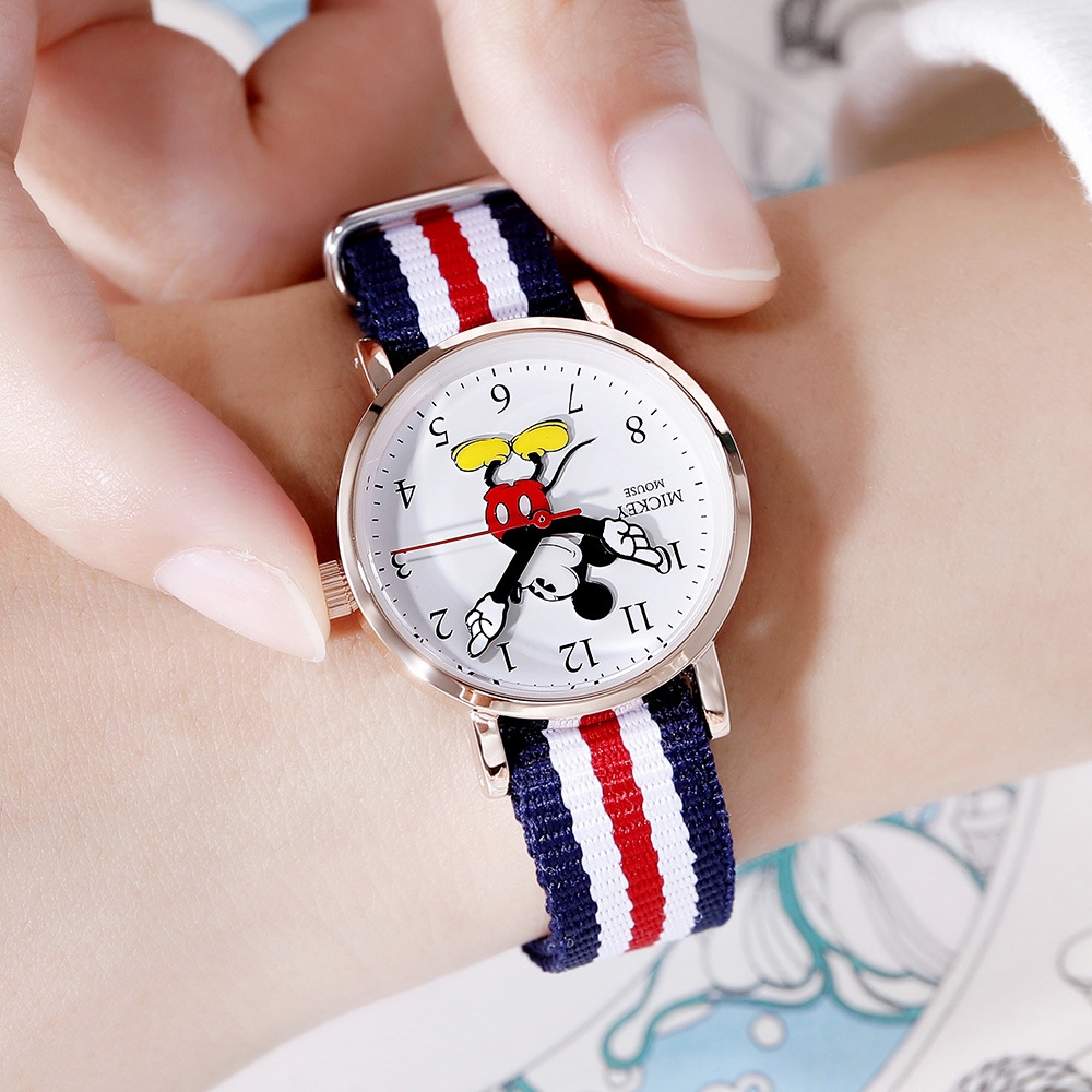 迪士尼 兒童手錶 米奇可愛石英錶 中小學生手錶 米奇 卡通表 289【悠悠】 手錶 精品表 女表 手錶 流行表