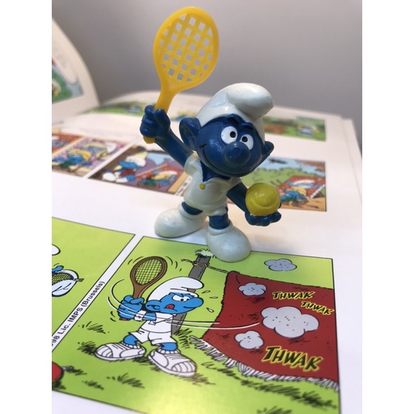 藍色小精靈/小美人公仔-網球🎾