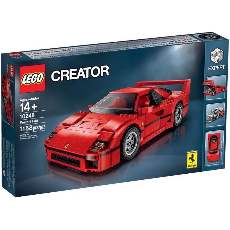 ［正版］樂高 LEGO 10248 Ferrarri F40 法拉利 全新未拆 現貨