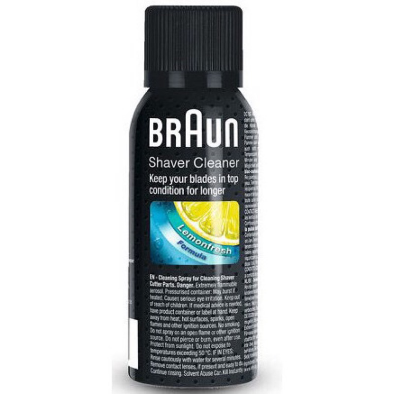 現貨 原廠公司貨  德國百靈BRAUN 清潔噴劑 Spray 清潔刀頭