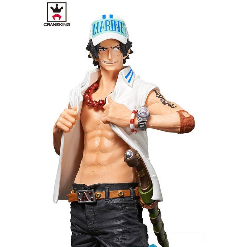 海賊專賣店 日版金證 King Of Artist 藝術王者艾斯卷頭海軍服海賊王航海王全新 蝦皮購物