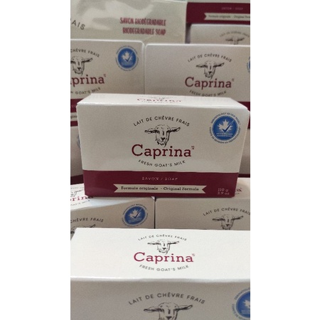 24H出貨【加拿大原裝】《Caprina 山羊奶滋養香皂》 110公克(經典原味) 效期2026持續更新