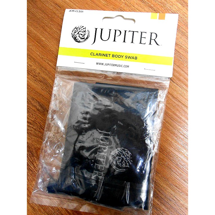 《JUPITER 管樂器配件》JUPITER JCM-CLS01 豎笛通條布/豎笛口水布/黑管通條布