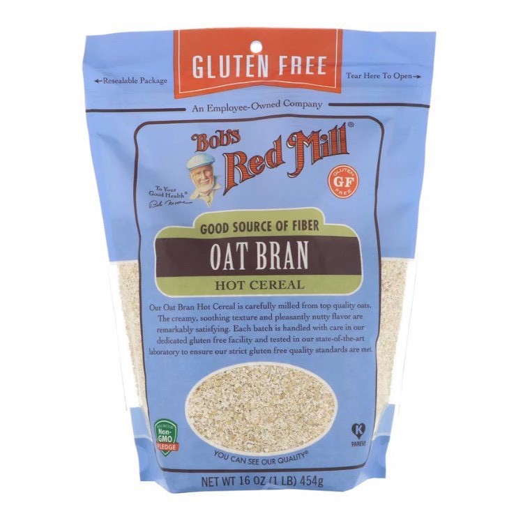 現貨 Bob S Red Mill 鮑伯紅磨坊無麩質燕麥麩oat Bran 454g 田安石低碳生酮 蝦皮購物