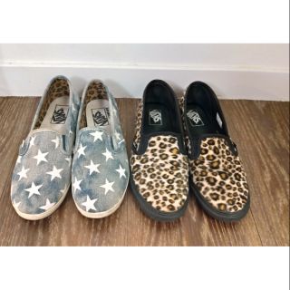 Vans slip on 牛仔星星 懶人鞋