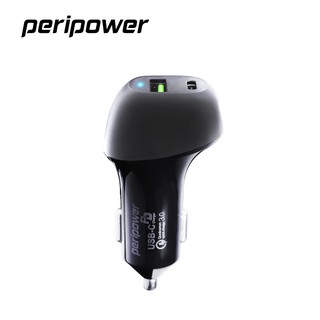 peripower 極速Type-C PD+QC3.0雙USB車用快充PS-U16