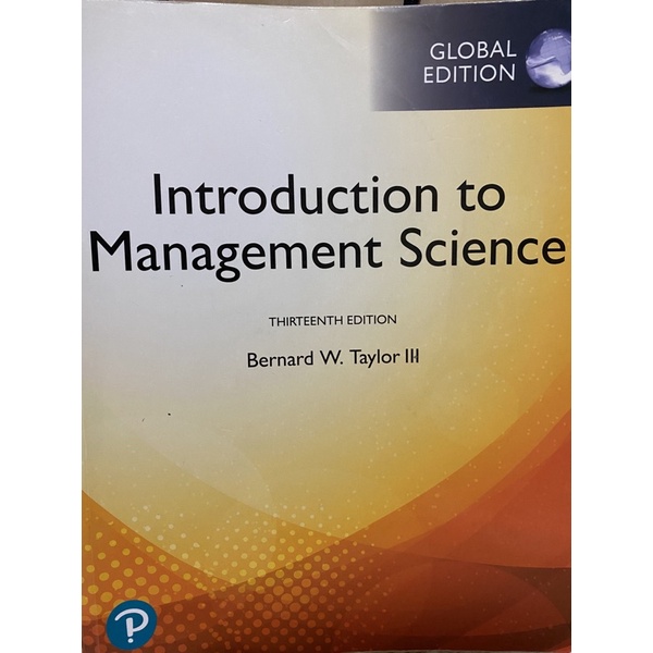 Introduction to management science