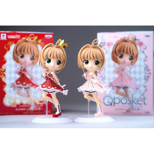 現貨2款一套qposket 木之本櫻代理版景品q Posket 庫洛魔法使小櫻 蝦皮購物