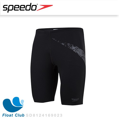 Speedo 男 運動及膝泳褲 BoomStar Placement 黑灰