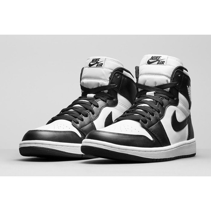 air jordan 1 black white black