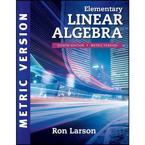 線性代數 二手 原文書 Elementary Linear Algebra-Ron Larson 淡江大學大一原文書