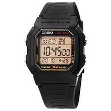 【奇異SHOPS】CASIO 十年電池 防水100M (當兵/學生) W-800H-9A