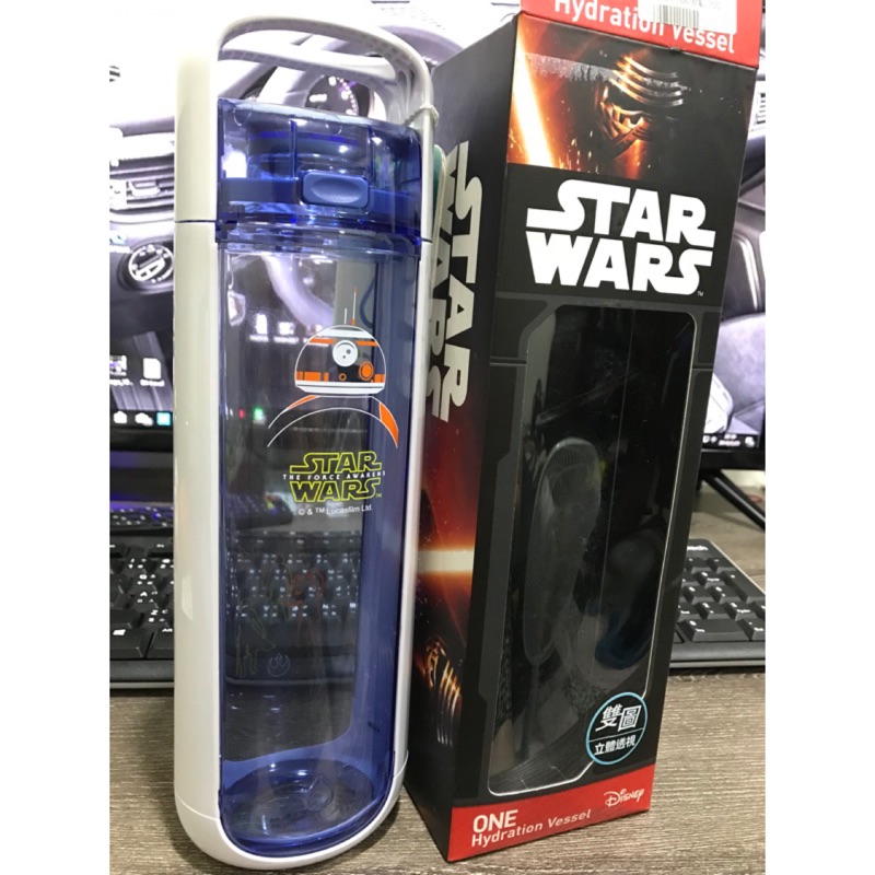 KOR Water One 全新 透視立體水瓶 Star Wars 星際大戰聯名