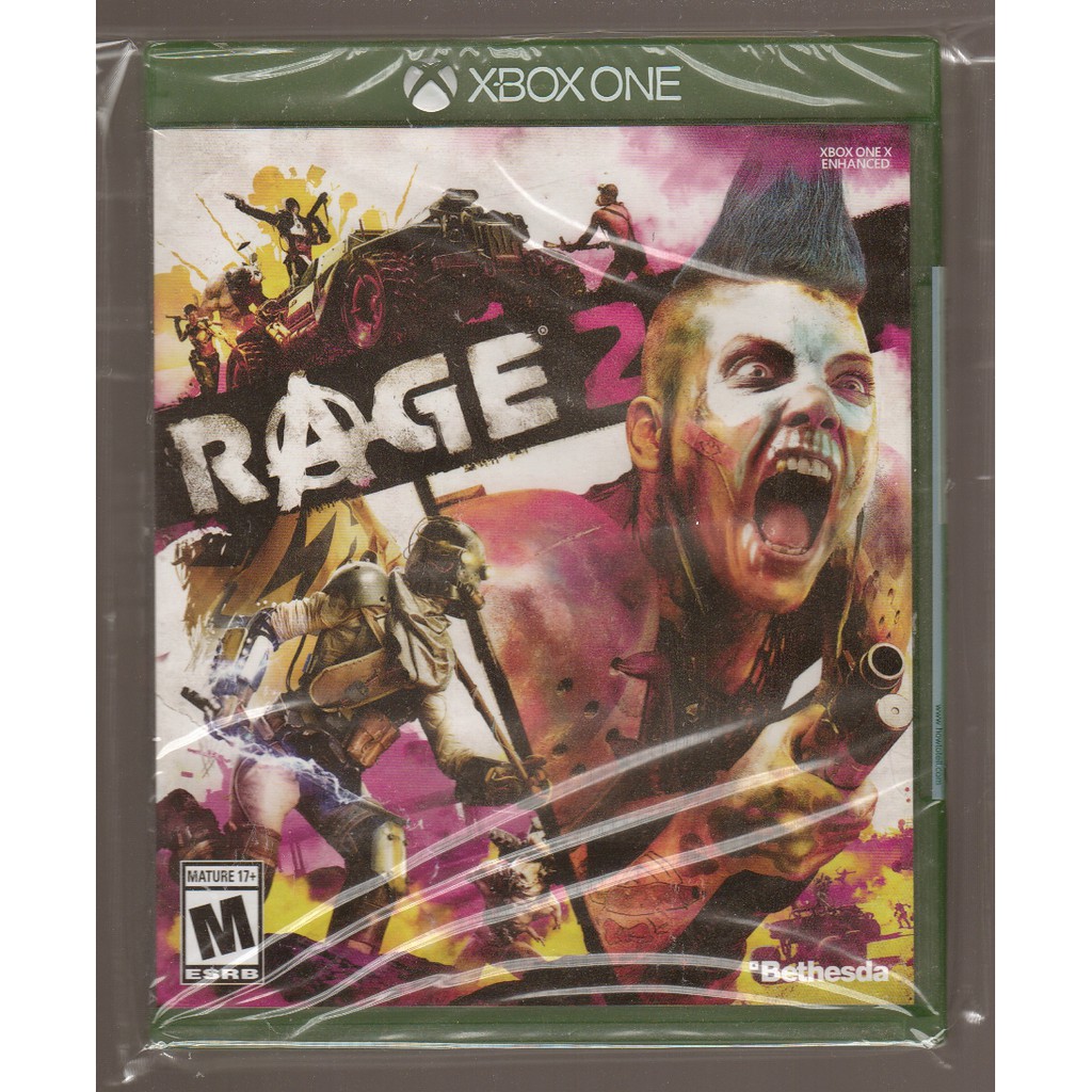 瓜瓜皮 全新xbox One遊戲中文版狂怒煉獄2 Rage 2 蝦皮購物