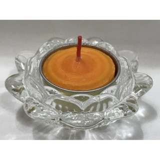 蓮花玻璃燈杯【弘真】