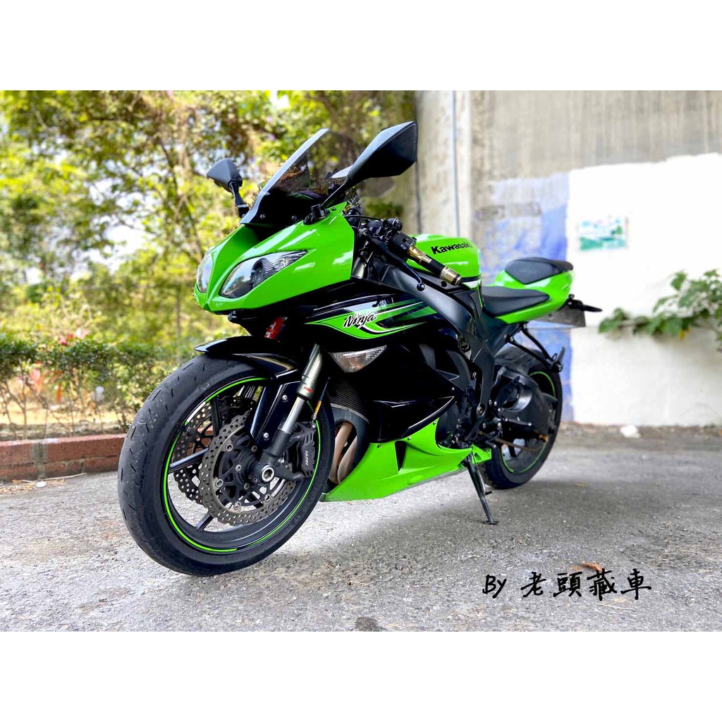 10 Kawasaki Zx 6r 里程五萬改裝品多全車不拆 蝦皮購物