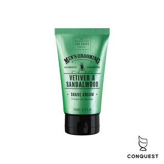 【 CONQUEST 】英國 The Scottish Fine Soaps Company 刮鬍膏 刮鬍泡 檀木香根草
