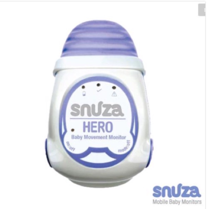 Snuza Hero 可攜式嬰兒動態監測器.  睡眠 呼吸 動作監測器 （全新，未使用，可面交試機）