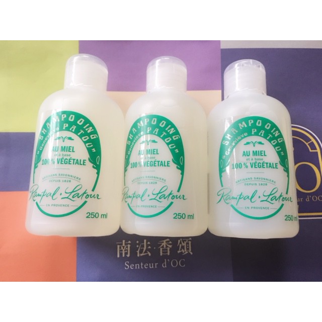 南法香頌 歐巴拉朵 忍冬蜂蜜洗髮精250ml 一瓶 百貨專櫃品中文標**經典70年配方**超取 油性髮專用 無矽靈