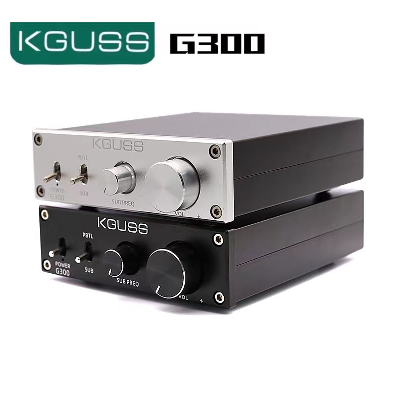 【現貨】KGUSS G300單聲道低音炮功放發燒300W大功率數字功放機AMP