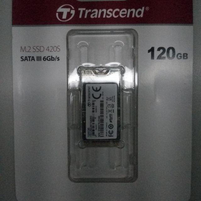 創見MTS420S 120GB M.2 2242 SATA SSD固態硬碟(創見三年保)「二手」(免運)(升級所以出售)