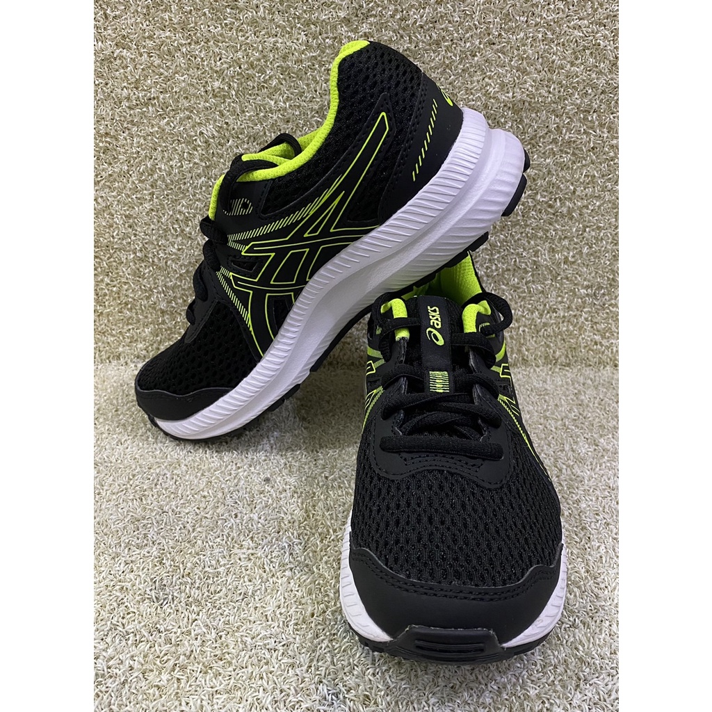 = 威勝 運動用品 = 22年 Asics CONTEND 7 GS 大童慢跑鞋 1014A192-005