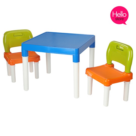 ”免運 “RB801-1可愛兒童桌椅組1桌2椅/功課桌椅/餐桌/遊戲桌椅/學習桌椅組/小朋友書桌/居家上課簡易書桌