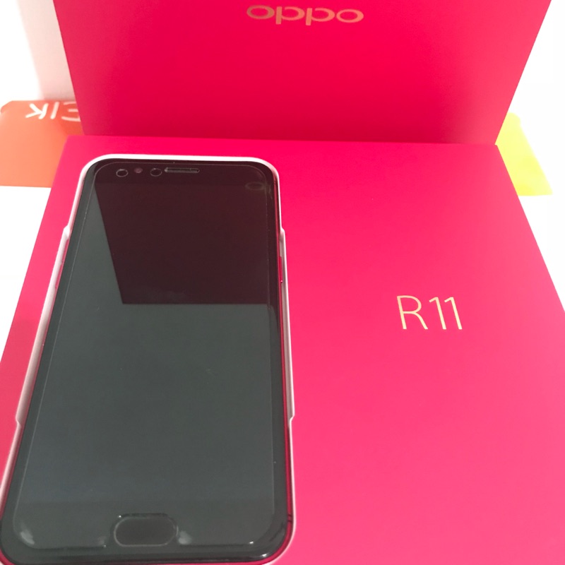 OPPO R11限量款熱力紅，保固還有七個月，手機功能皆正常（已有人訂）