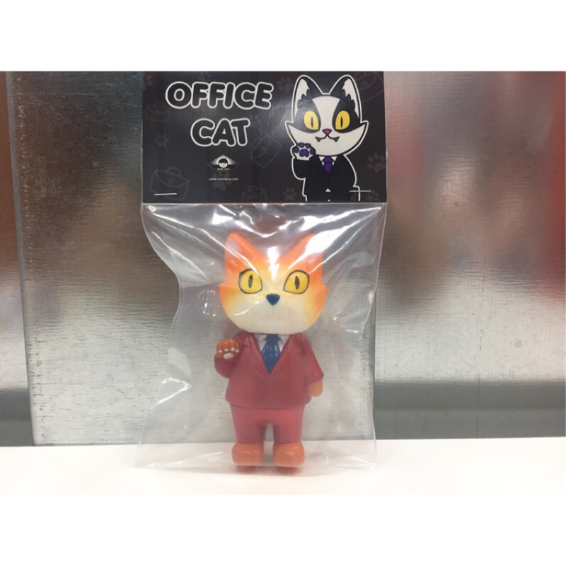 Javier JimenezXL Office Cat StickUp Monsters 辦公室貓 軟膠