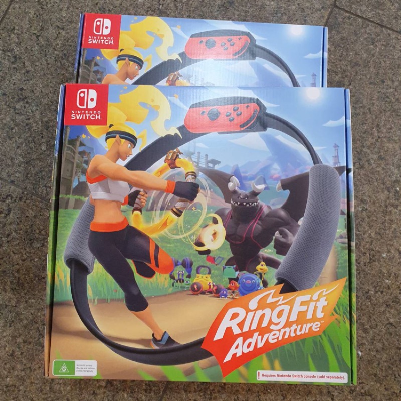 Switch Ring Fit Adventure 健身環大冒險 健身環 正版美版 健身環 + 腿帶綁帶 現貨